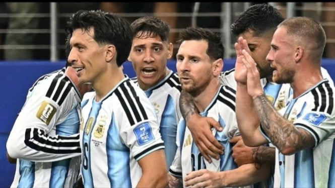 Potret pemain Timnas Argentina