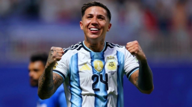 Pemain Argentina, Enzo Fernandez.