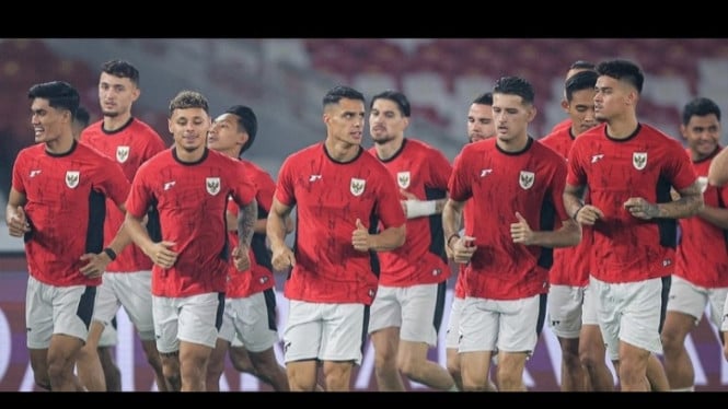 Potret ilustrasi pemain Timnas Indonesia