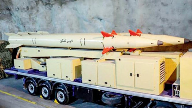 Rudal balistik Iran siaga hadapi AS dan Israel