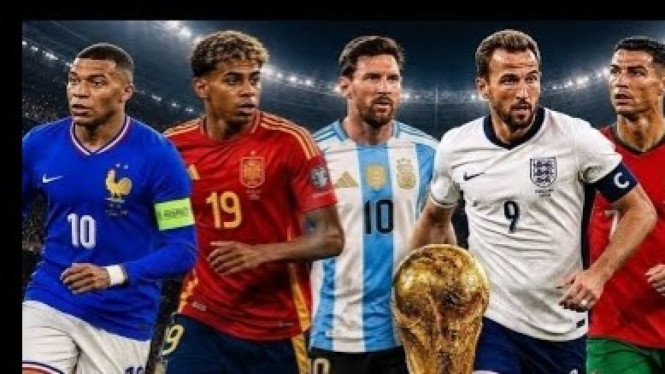 Potret ilustrasi Piala Dunia 2026