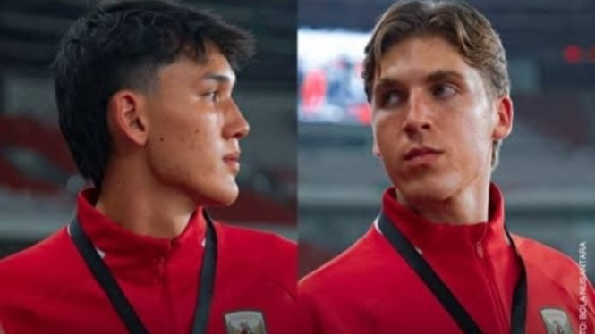 Potret kolase Luke Vickery dan Mitchell Baker