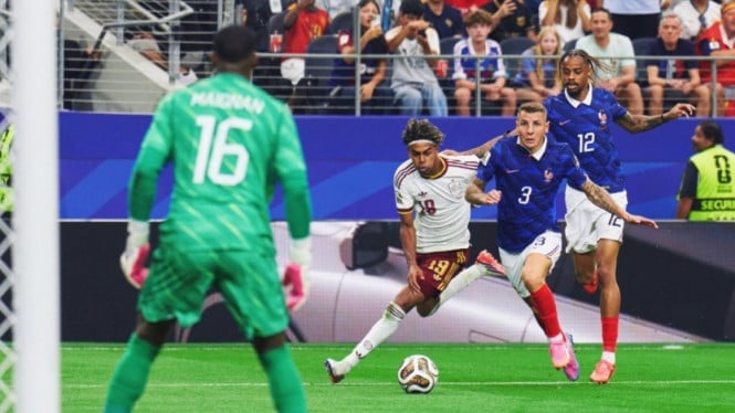 Prancis vs Spanyol di semifinal Piala Dunia 2026.
