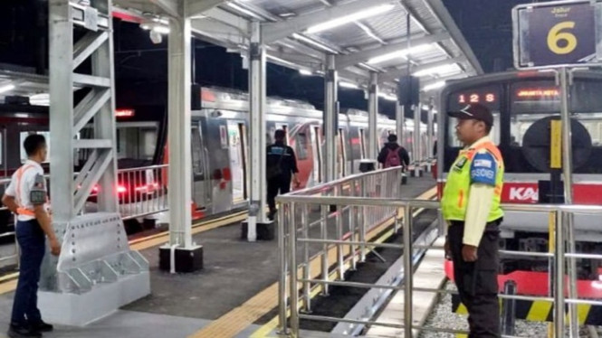 Peron jalur 6, 7, dan 8 Stasiun Bogor difungsikan.