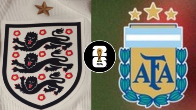 Ingris vs Argentina di semifinal Piala Dunia 2026.