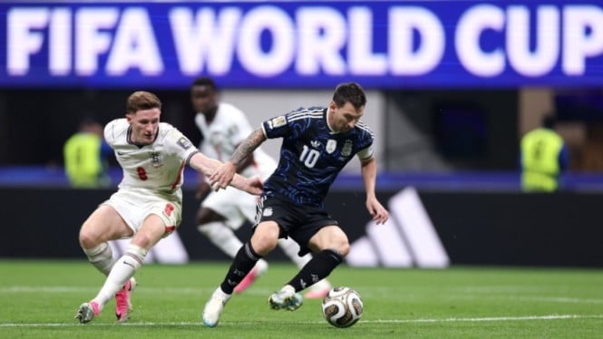 Inggris vs Argentina di semifinal Piala Dunia 2026.