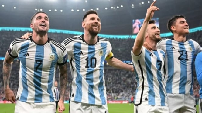 Potret pemain Timnas Argentina
