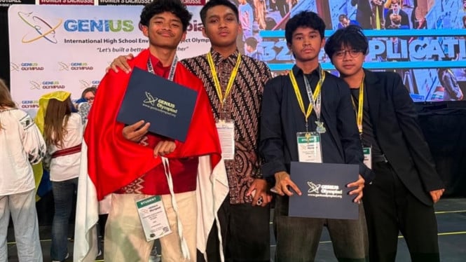 Siswa Cahaya Rancamaya Harumkan Indonesia di Ajang GENIUS Olympiad