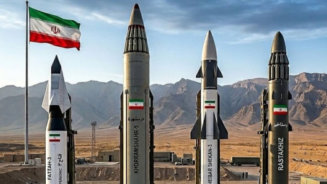 Kombinasi rudal balistik Iran siaga hadapi AS
