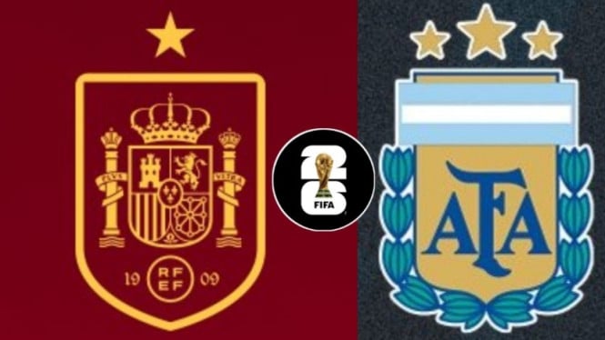 Final Piala Dunia 2026 Spanyol vs Argentina.