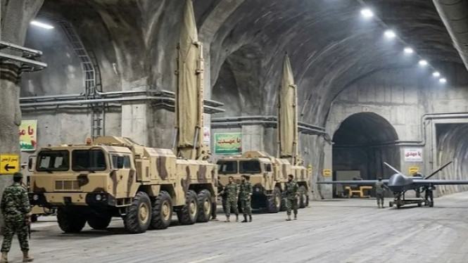 Kota rudal bawah tanah Iran