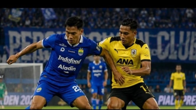 Potret ilustrasi Persib vs Tampines Rovers