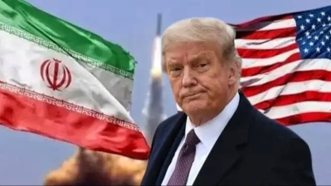 Potret ilustrasi Presiden Amerika Serikat (AS) Donald Trump.