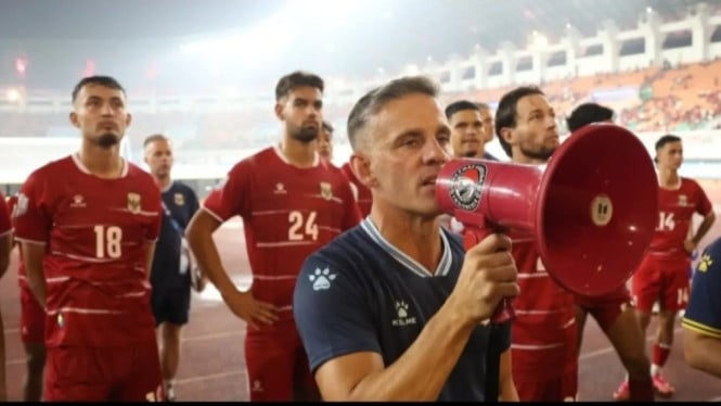 Potret ilustrasi Timnas Indonesia