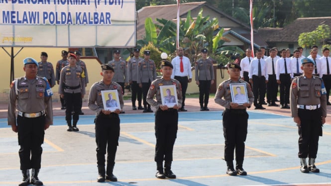 Polres Melawi PTDH Tiga Personel