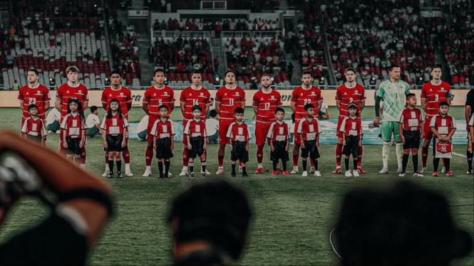 Skuad Timnas Indonesia.
