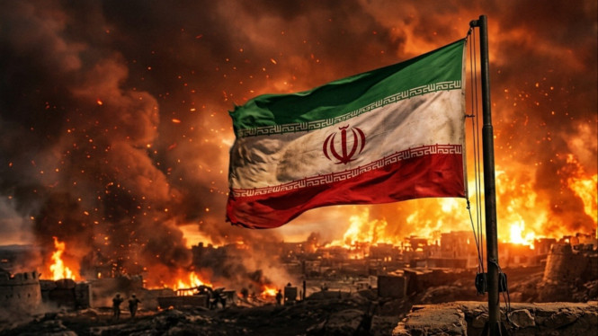Potret ilustrasi Iran mengecam serangan terbaru Amerika Serikat (AS).