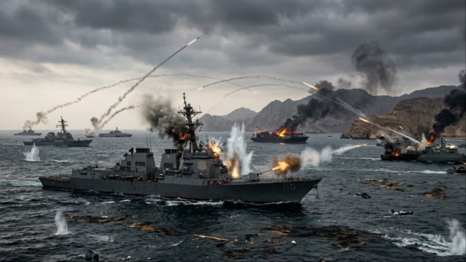 Teheran Perluas Strategi Hadapi Amerika, Selat Hormuz Jadi Kunci Tekanan Iran