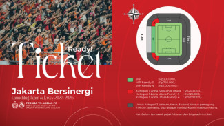Cara Beli Tiket Persija Launching Tim dan Jersey di JIS, Langsung Tantang Arema FC