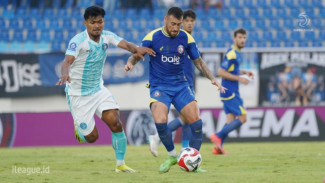 Gol Bunuh Diri Kontroversial Super League, PSIM Yogyakarta Tahan Imbang Arema FC