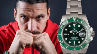 Intip Koleksi Jam Tangan Mewah Zlatan Ibrahimovic, Harganya Bikin Syok