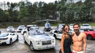 7 Koleksi Mobil Mewah Lionel Messi, Harganya Bikin Fans Syok