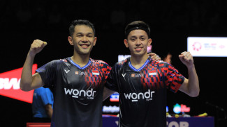Fajar/Fikri Tancap Gas di Istora! Menang Telak 30 Menit, Target Juara Indonesia Masters 2026 Terbuka