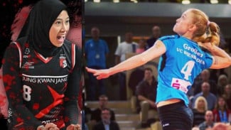 Bintang Voli Jerman Tanja Grosser Jadi Tandem Maut Megawati Hangestri