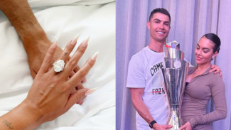 Harga Cincin Lamaran Ronaldo untuk Georgina yang Bikin Heboh