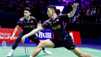 Ganda Muda Indonesia Keok! Leo/Bagas Takluk dari Korea di BWF 2025