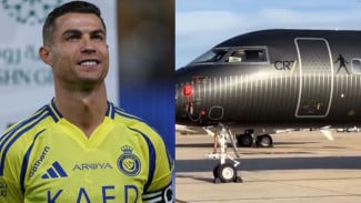 Intip Koleksi Jet Pribadi Cristiano Ronaldo, Harganya Bikin Syok