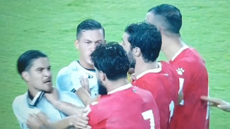 Laga Indonesia vs Lebanon Memanas, Pemain Terlibat Keributan