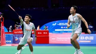 Fajar/Fikri Libas Ganda Jepang, Lolos ke Perempat Final Korea Open 2025
