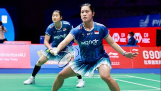 Lanny/Tiwi keok! Terhenti di Babak Pertama China Masters 2025