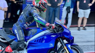 Reaksi Quartararo Usai Jajal Yamaha M1 V4 di Sirkuit Misano