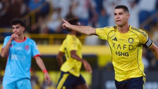 Ronaldo Menggila! Cetak 2 Gol, Al Nassr Hajar Riyadh 5-1 Tanpa Ampun