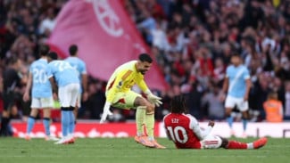 Arsenal Bikin Man City Frustrasi, Martinelli Muncul Jadi Pahlawan di Menit Krusial