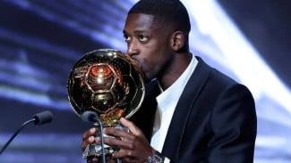 Ousmane Dembele Ukir Sejarah, Jadi Pemain Prancis ke-6 Peraih Ballon d'Or!