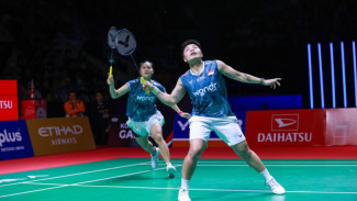 Lanny/Apriyani Tancap Gas! Ganda Denmark Tak Berkutik, Tiket 16 Besar di Tangan