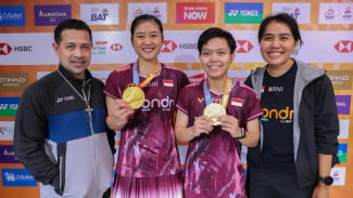 Game Pertama Hilang, Tiwi/Fadia Tetap Juara Thailand Masters 2026
