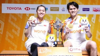Tak Gentar Lawan Rekan Sendiri, Adnan/Indah Sabet Gelar Thailand Masters 2026