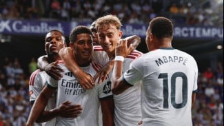 Mbappe Menggila! Real Madrid Hancurkan Real Sociedad 4-1 di Bernabeu
