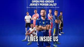 Bobotoh Bisa Pesan Jersey Baru Persib, Ini Pilihan Cara Belinya!!