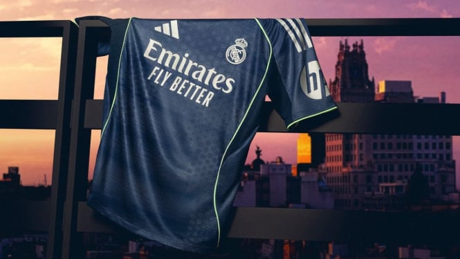 Jersey terbaru Real Madrid