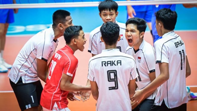 Timnas Voli Putra Indonesia U-16