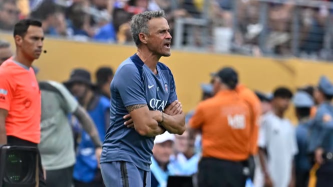 Pelatih PSG, Luis Enrique