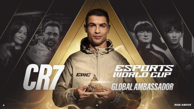 Ronaldo Resmi Jadi Global Ambassador Esports World Cup 2025
