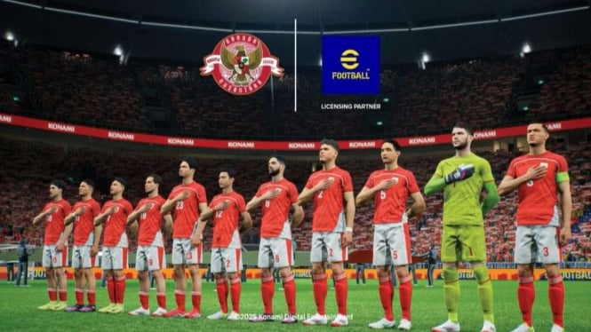 Timnas Indonesia di eFootball 2025