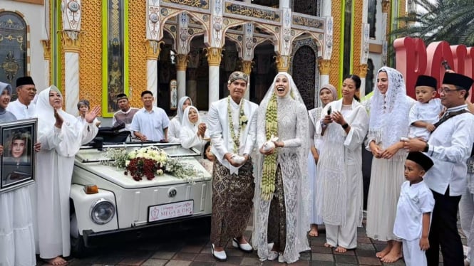 Momen Ngunduh Mantu Megawati Hangestri Pertiwi dan Dio Novandra