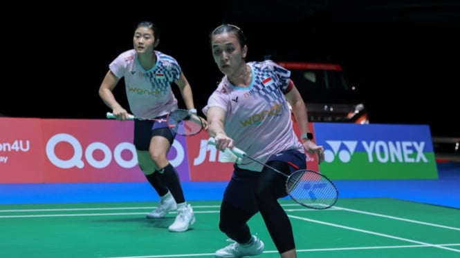 Wakil Ganda Putri Indonesia Ana/Tiwi